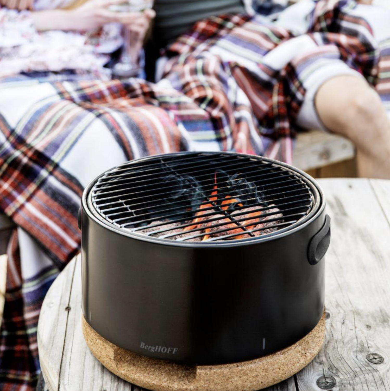 Berghoff LEO Table BBQ black