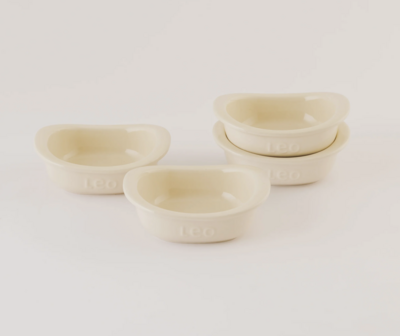 Berghoff LEO 4-piece set of square ramekins Balance 0.20L