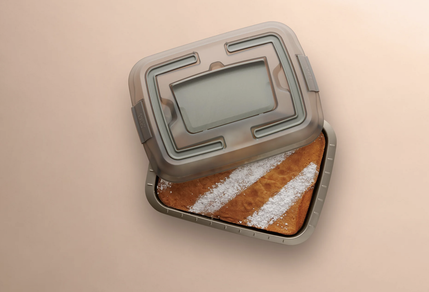 Berghoff LEO Bakvorm met deksel en snijder Balance 38,50x29cm