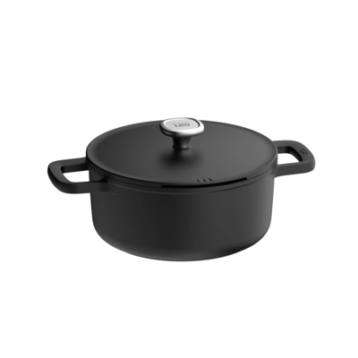Berghoff LEO Nonstick Cooking Pot with Lid Phantom 24x11cm