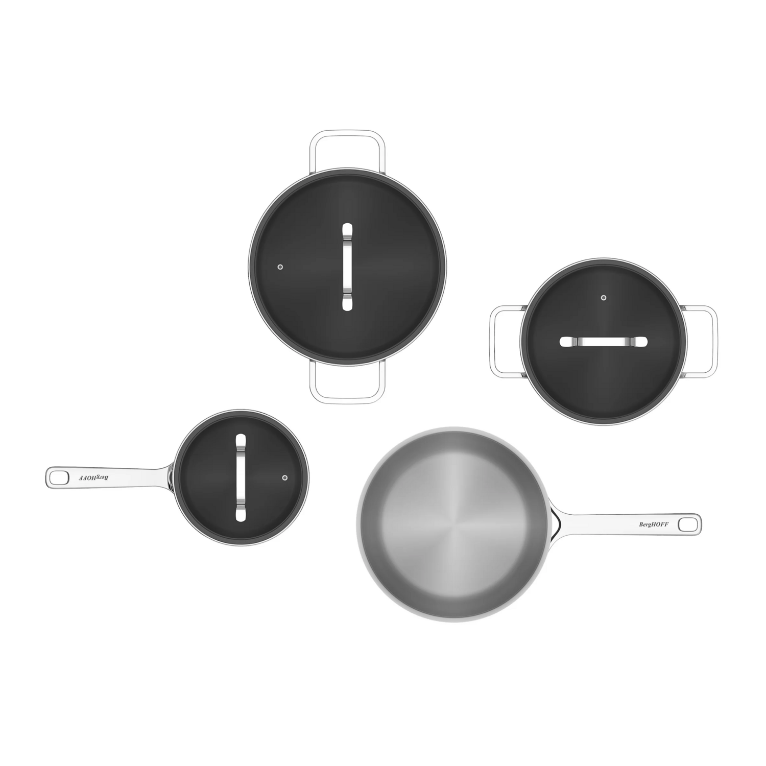 Berghoff DiNA 7-delige kookpottenset Helix
