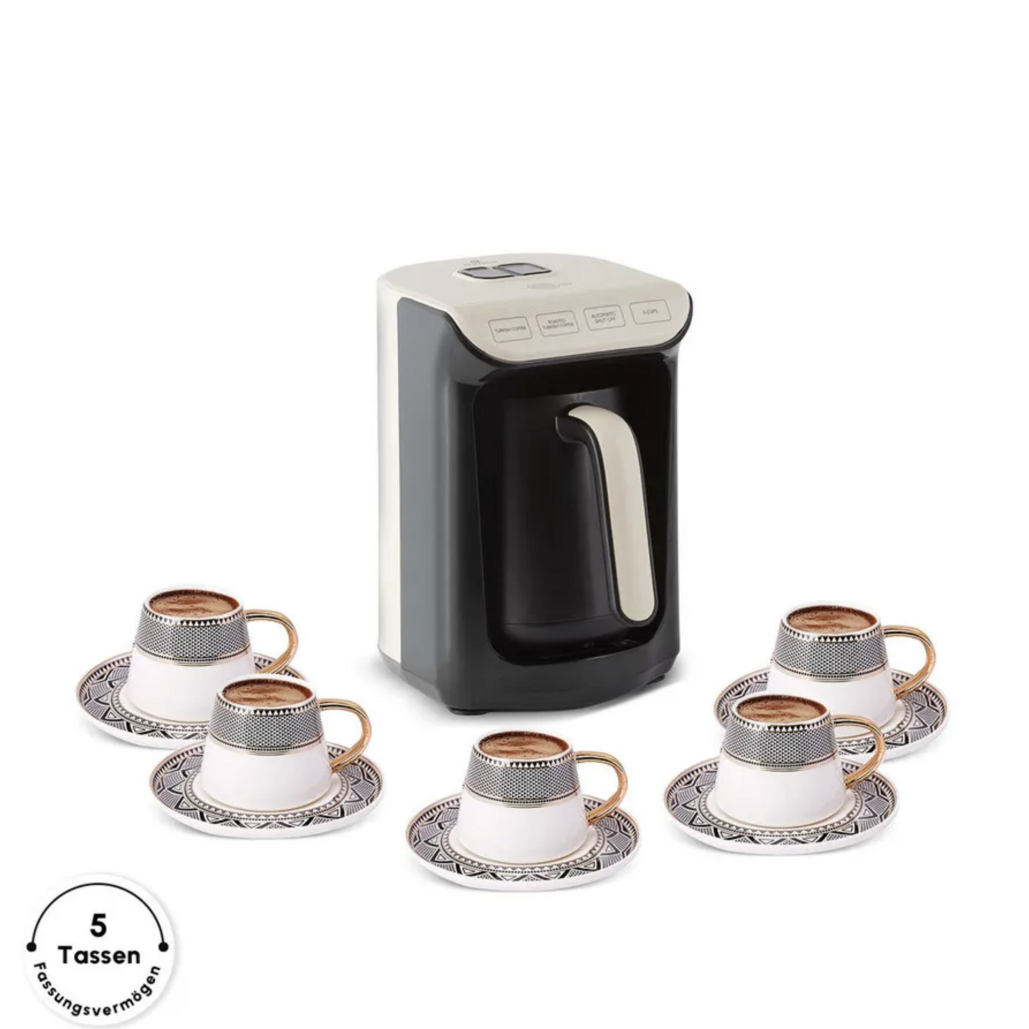 Karaca Hatır Köz Turkish Coffee Machine Cream