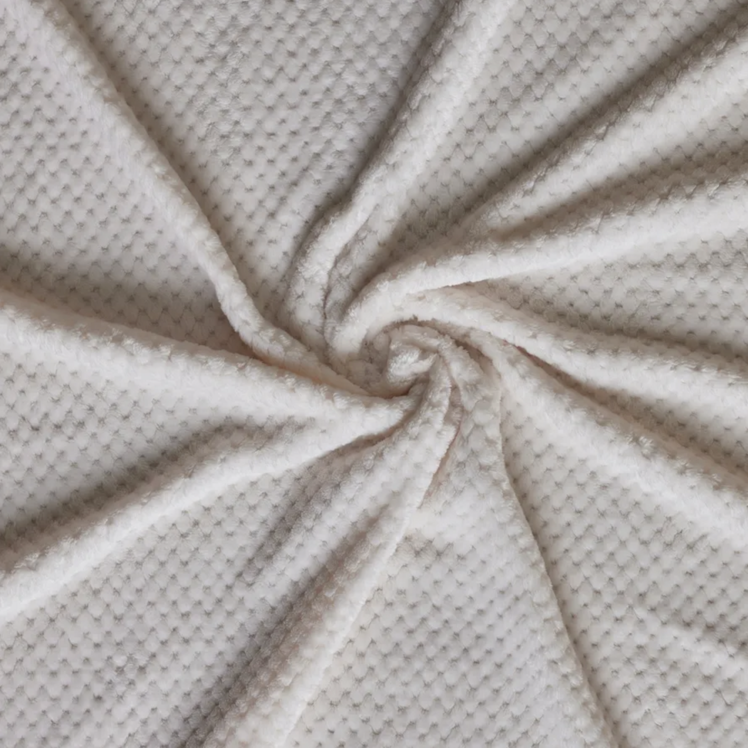 Karaca Pearl Baby Fleece Wellsoft TV Blanket, White