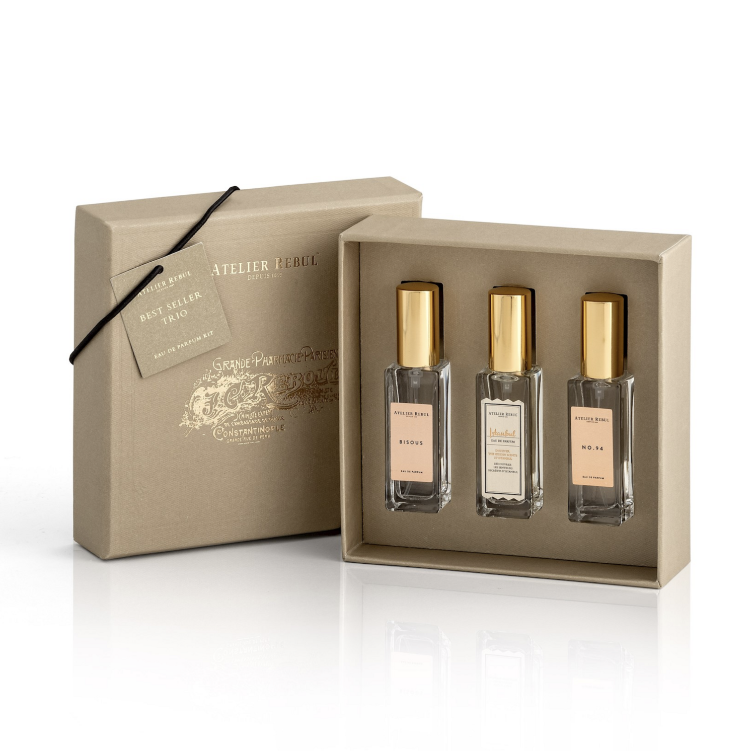 Atelier Rebul BEST SELLER TRIO EDP - Bisous, Istanbul, No.94