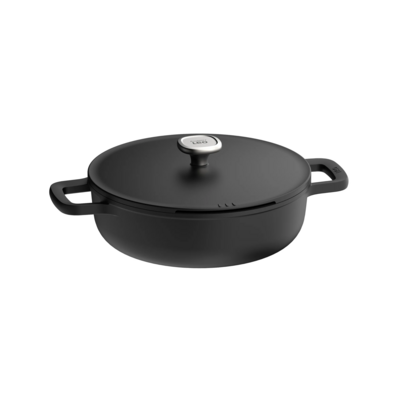 Berghoff LEO Saute pan non-stick with double handle with lid Phantom - Ø 28cm