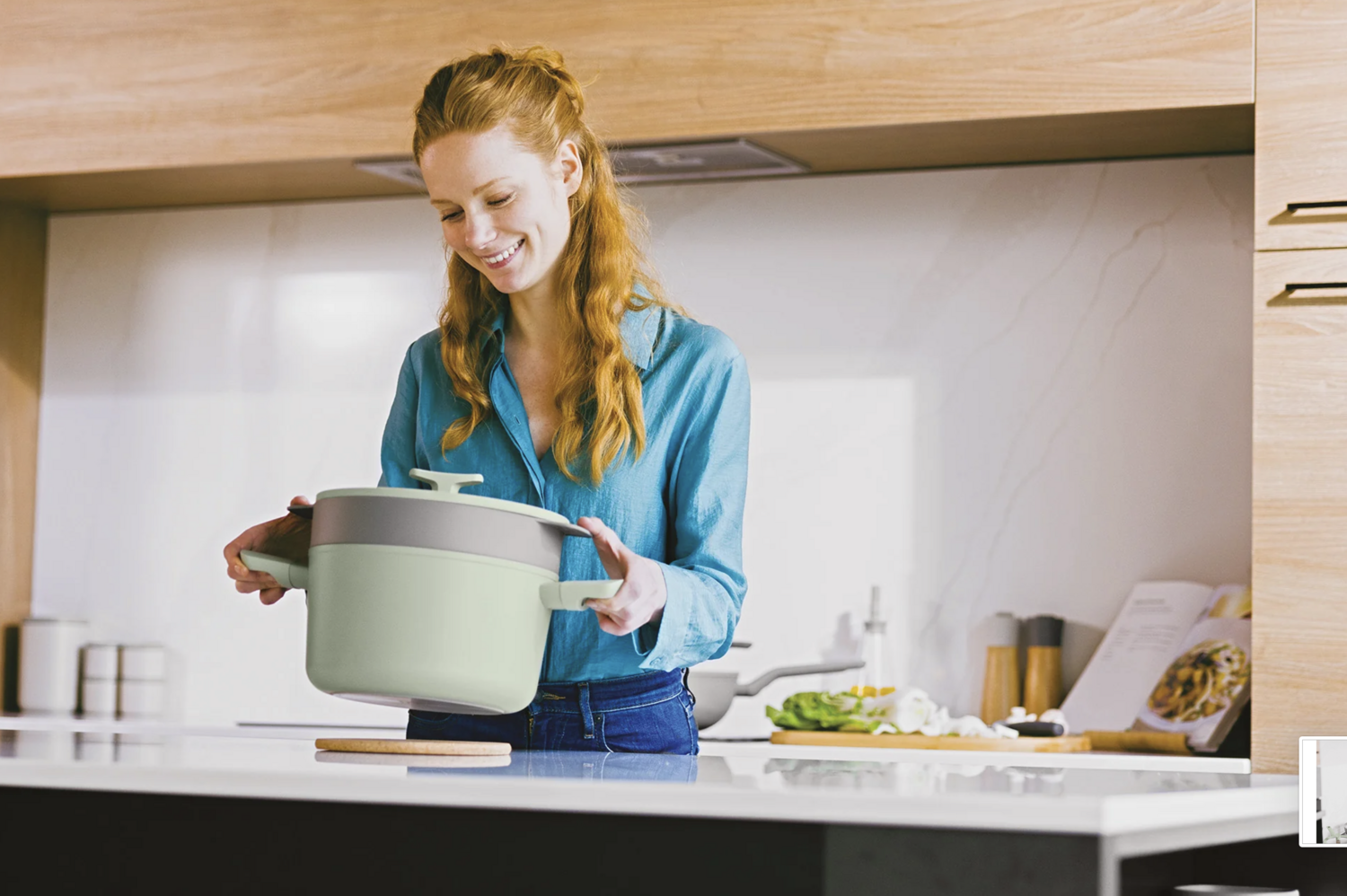 Berghoff LEO Steamer &amp; colander Balance - Ø 24cm