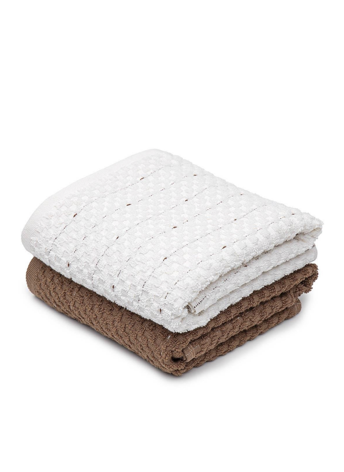 Green Black Parla 2-Delige Keukenhanddoek 100% Crème-Bruin 50X70cm Green Black Parla 2-Delige Keukenhanddoek 100% Crème-Bruin 50X70cm