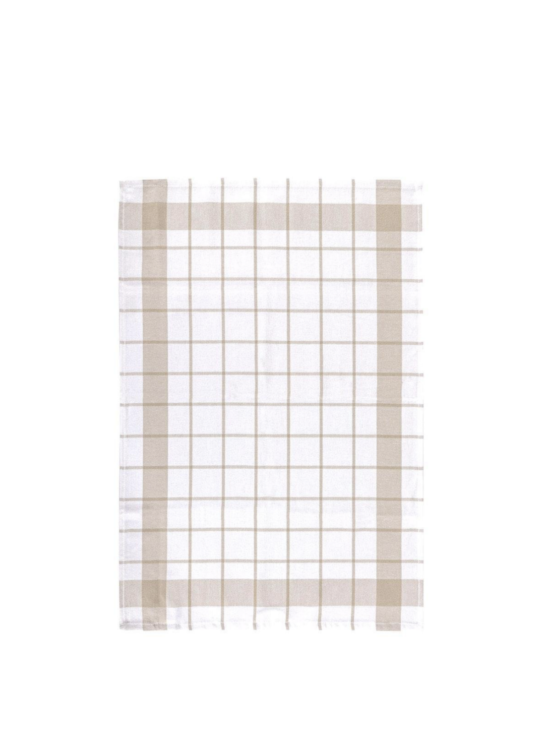 Green Black Esila 2-Piece Drying Cloth 100% Cotton Special Woven Beige-Green 45X65 Cm