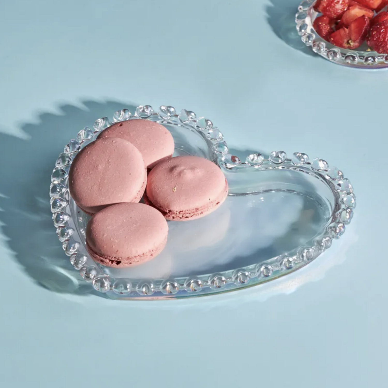 Karaca Rory Hart Gebaks Bord, Glas, 18 cm