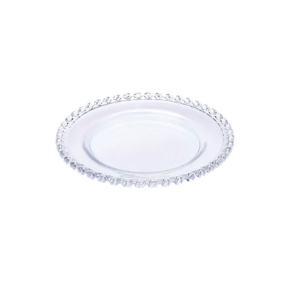 Karaca Rory Cake Plate, Glass, 19 cm