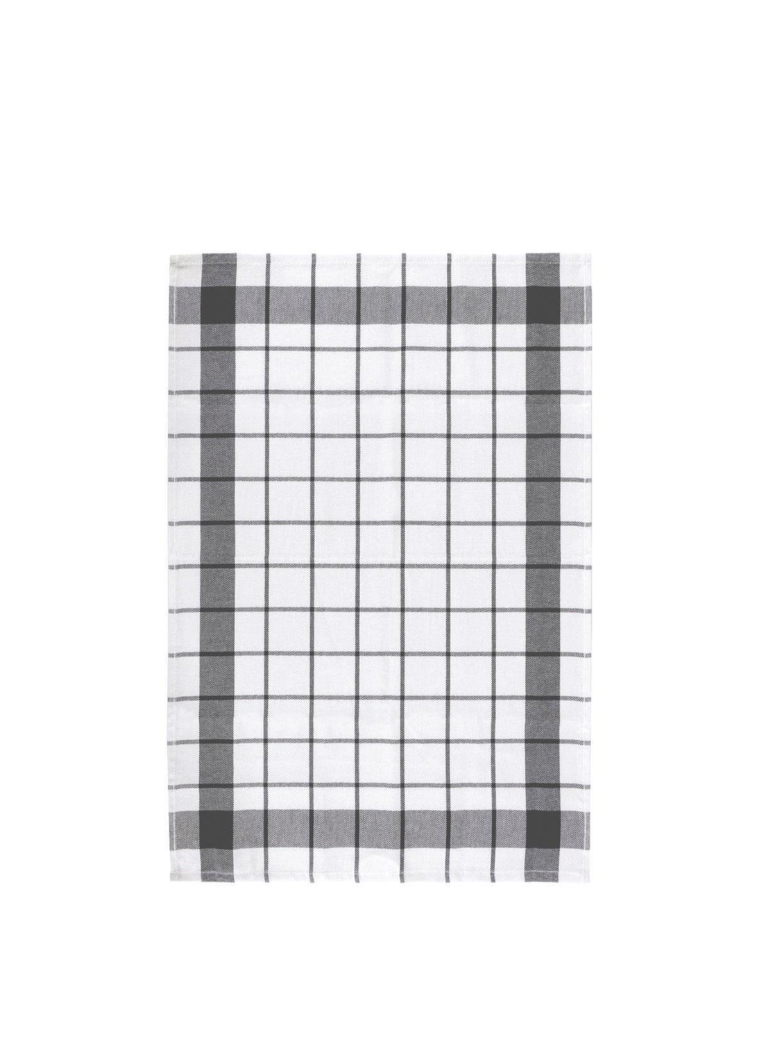 Green Black Esila 2-Piece Drying Cloth 100% Cotton Yarn Dyed Special Woven Gray-Anthracite 45X65 Cm