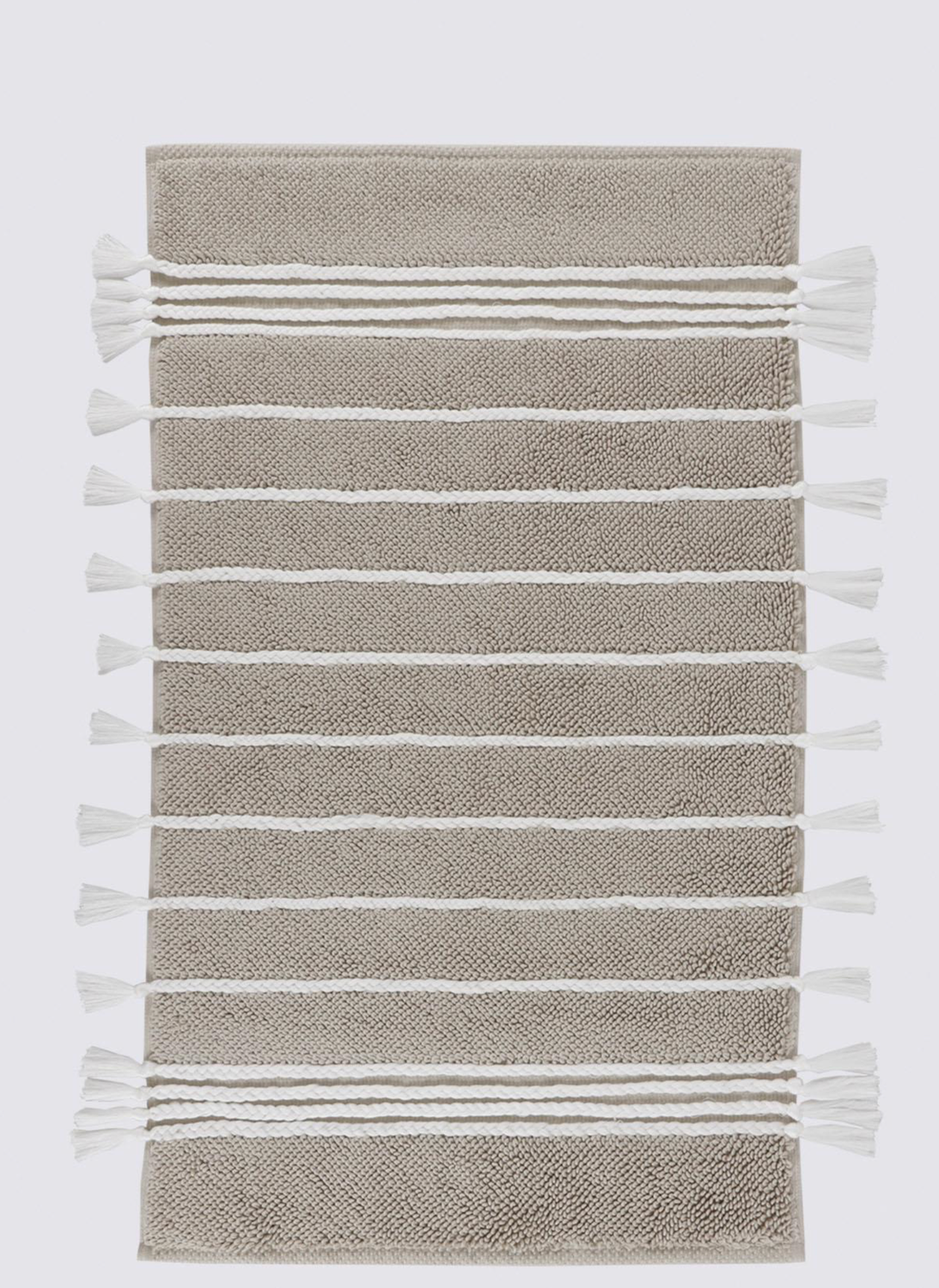 Ecocotton Karnella Bath Mat 100% Cotton Beige 50x80 Cm