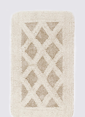 Ecocotton Nova Bathmat 100% Cotton Cream 70x120 cm
