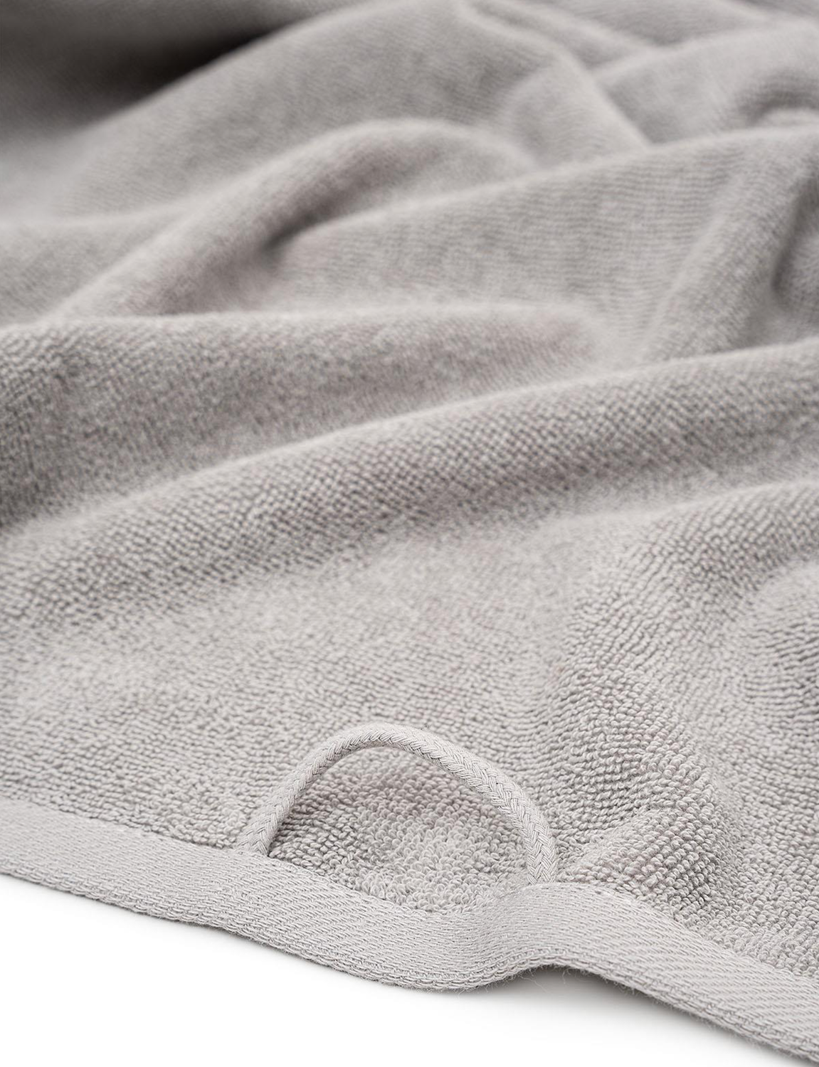Ecocotton Arven Men&#39;s 2-Piece Towel Set 100% Organic Cotton Bordered Gray 50x90 + 80x150 Cm Gray 2-Piece Set