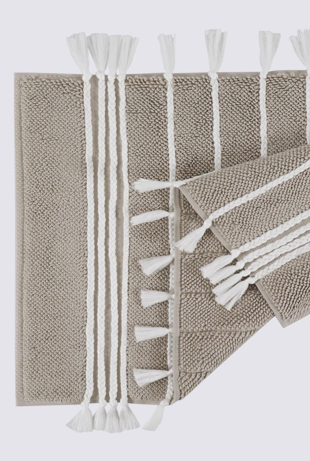 Ecocotton Karnella Badmat 100% Katoen Beige 60x100 Cm