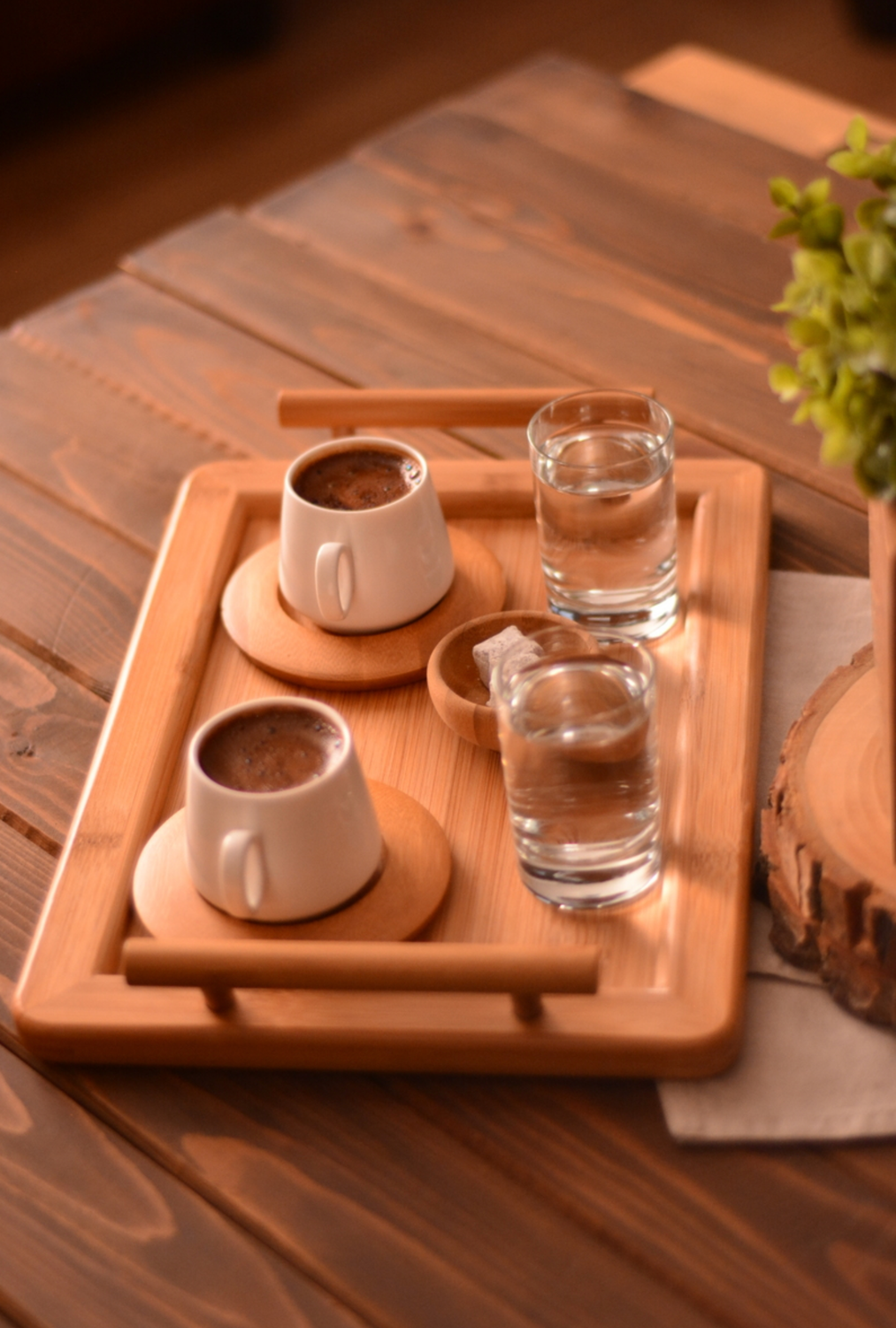 Bambum Ottoman 2 persoons koffieset