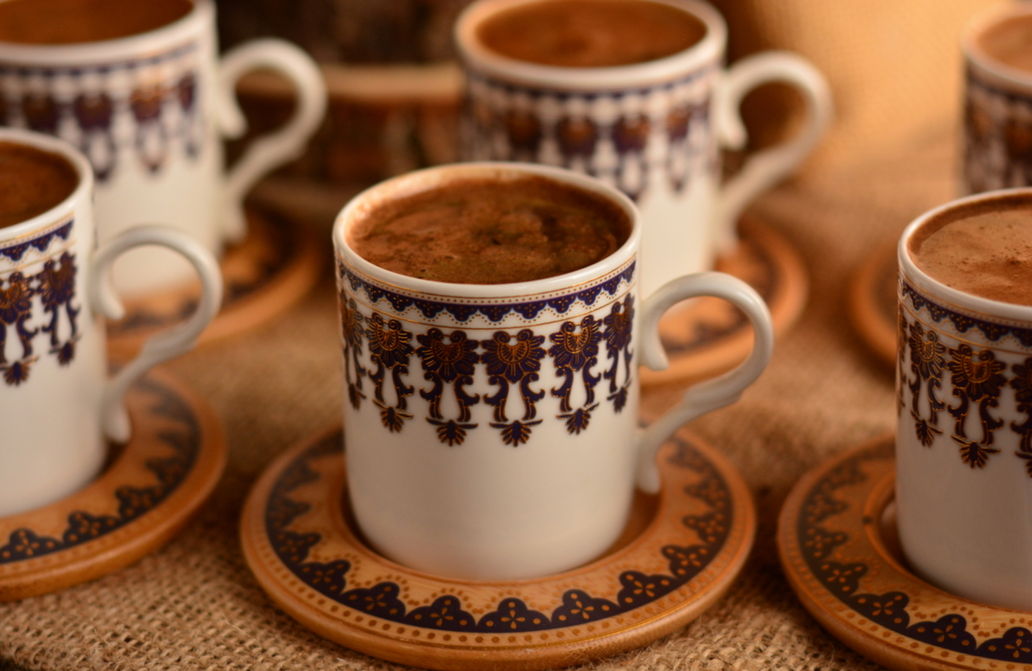 Bambum Menengiç Koffiekopjes Set voor 6 personen