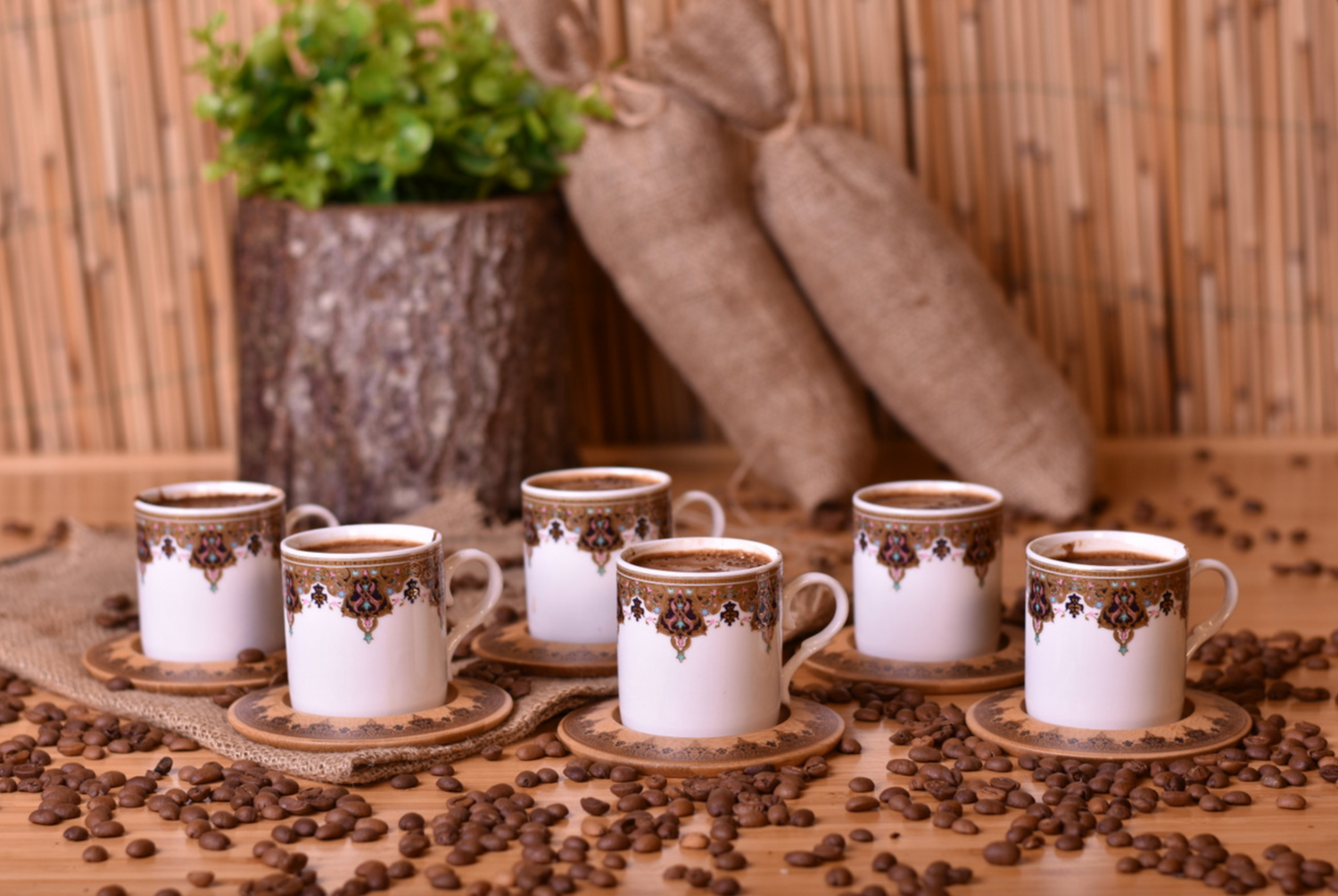 Bambum Aleris Coffee Cup Set for 6 Persons