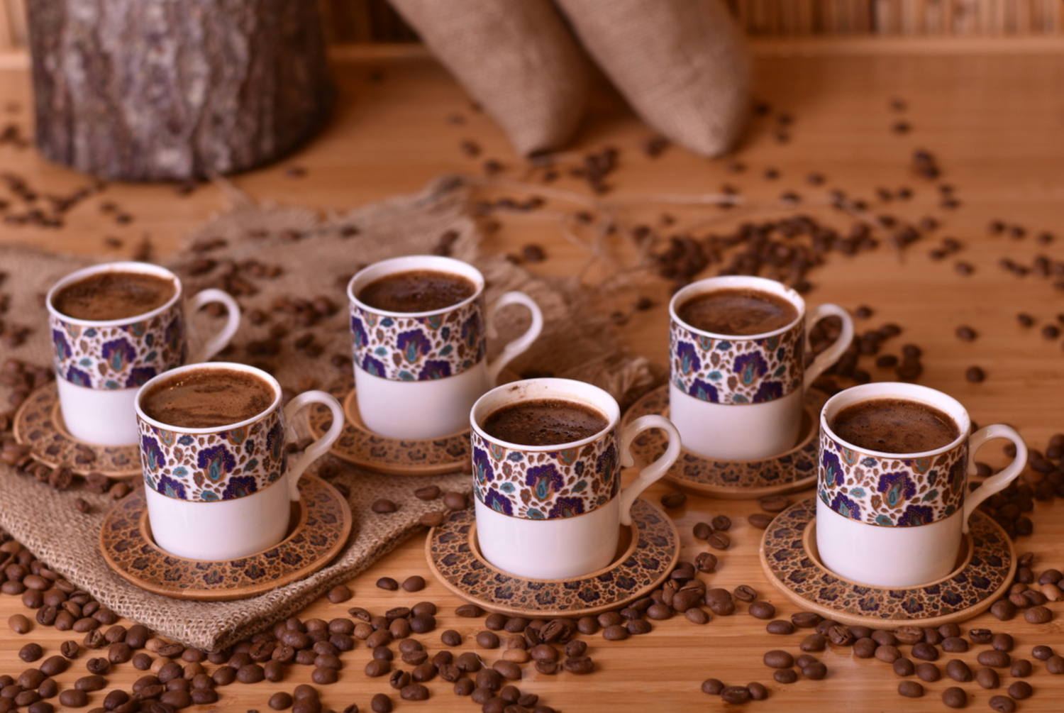 Bambum Lovisa Coffee Cup Set for 6 People