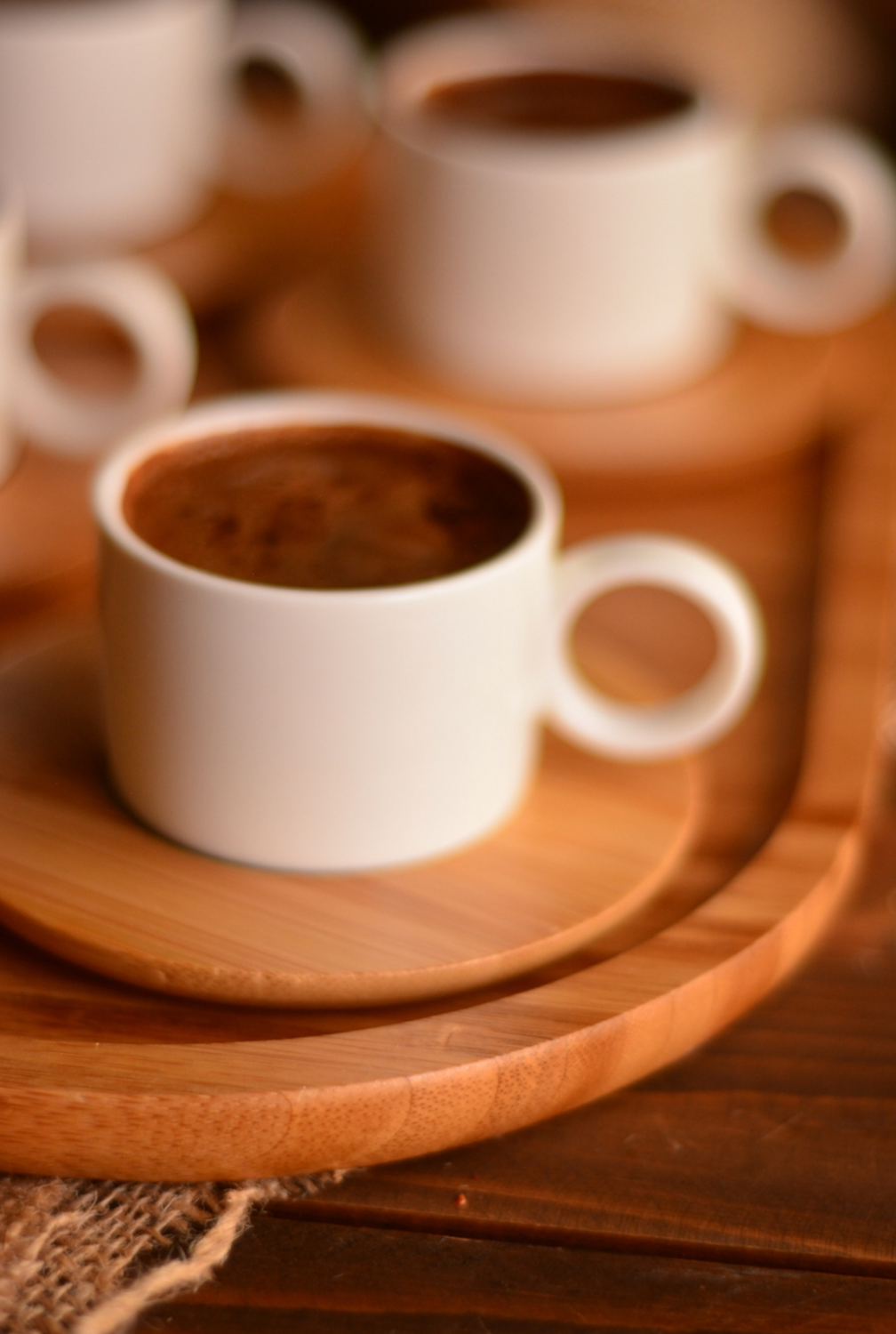 Bambum Cristo Coffee Cup Set for 6 Persons