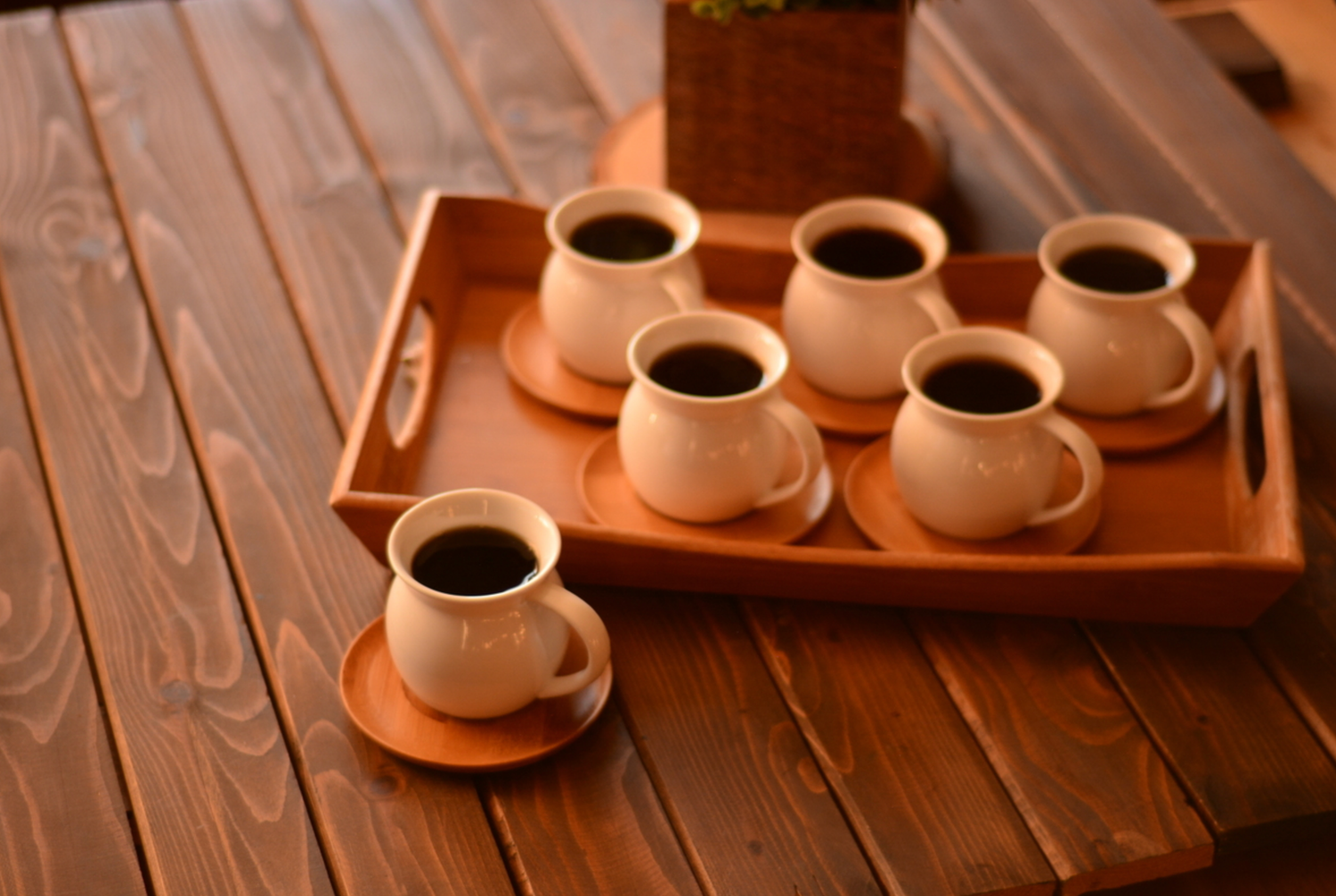 Bambum Torby 6 Person Tea Cup Set