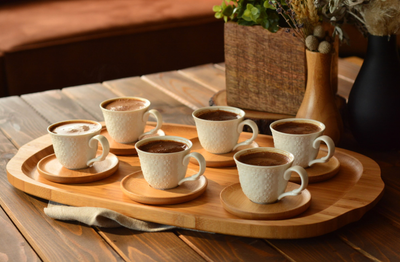 Bambum Flo 6 Person Coffee Cup Set