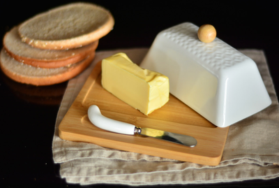 Bambum Una 3 Piece Butter Serving Bowl