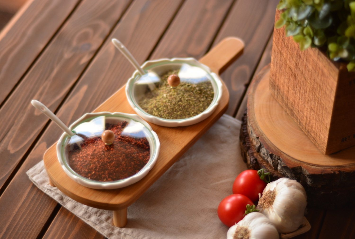 Bambum Polito 2-Piece Spice Set