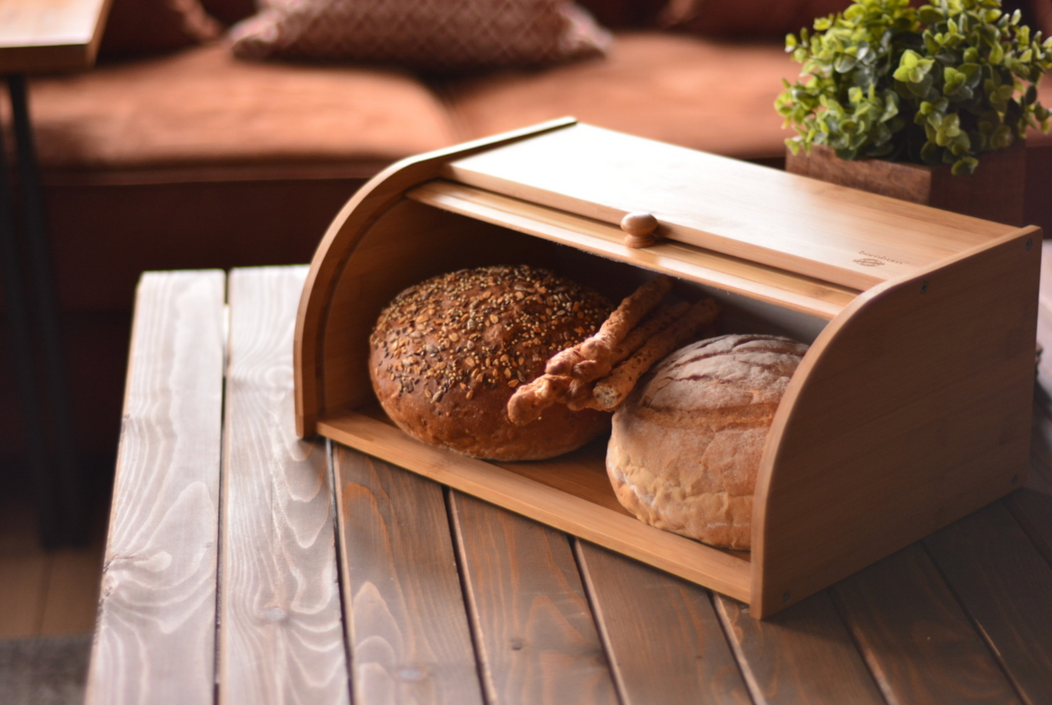 Bambum Vitalis Bread Storage Container Large