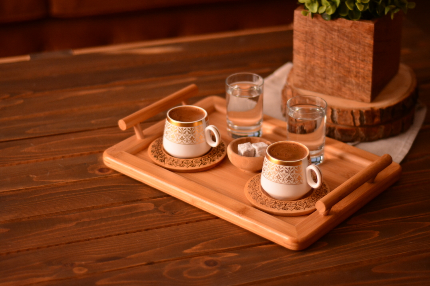 Bambum Majestic Rectangular Tray Small