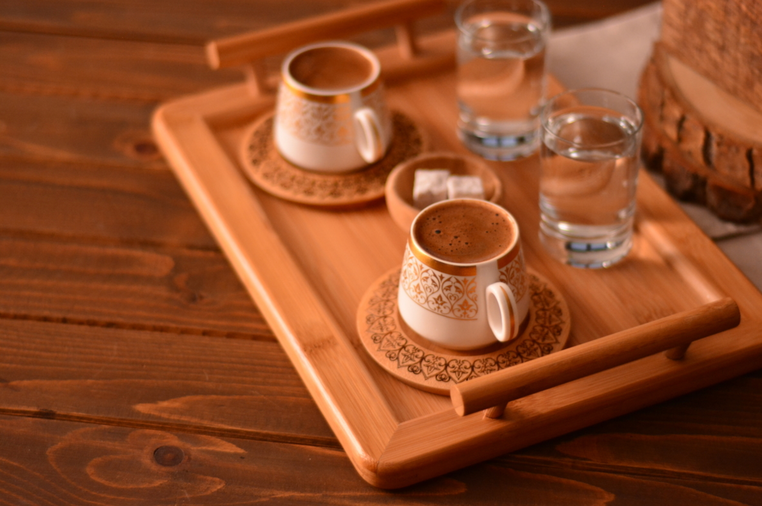Bambum Majestic Rectangular Tray Small