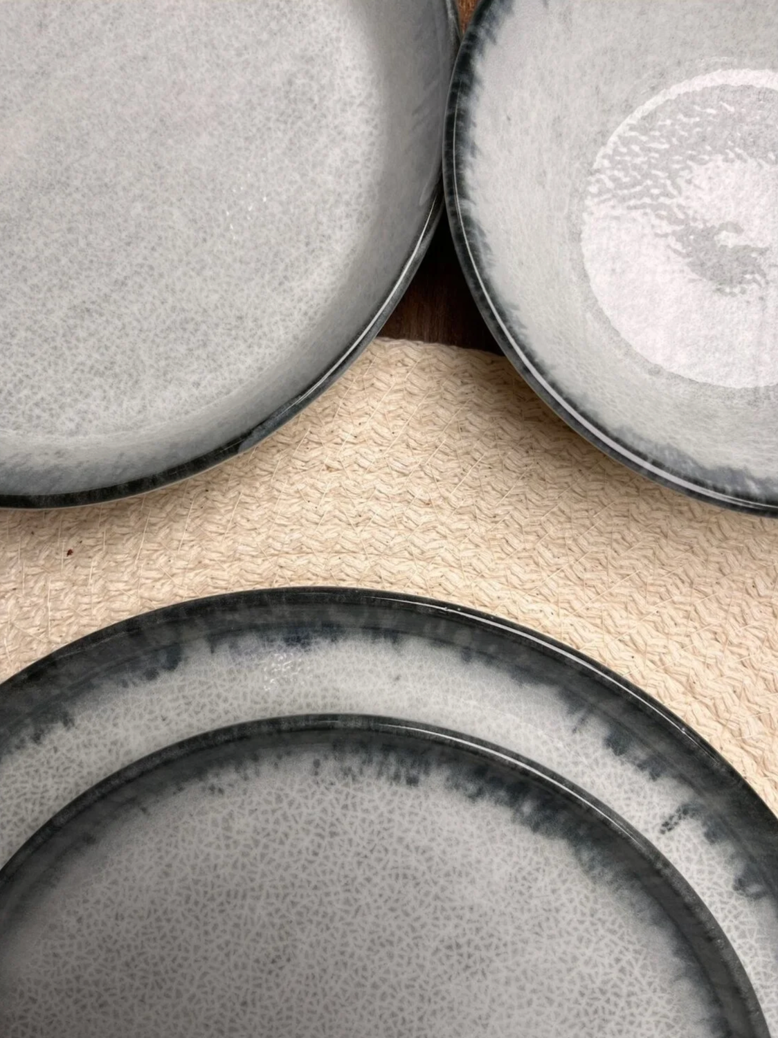 Bambum Lara 24 Pcs. 6 persons Porcelain Dinner Set Moon