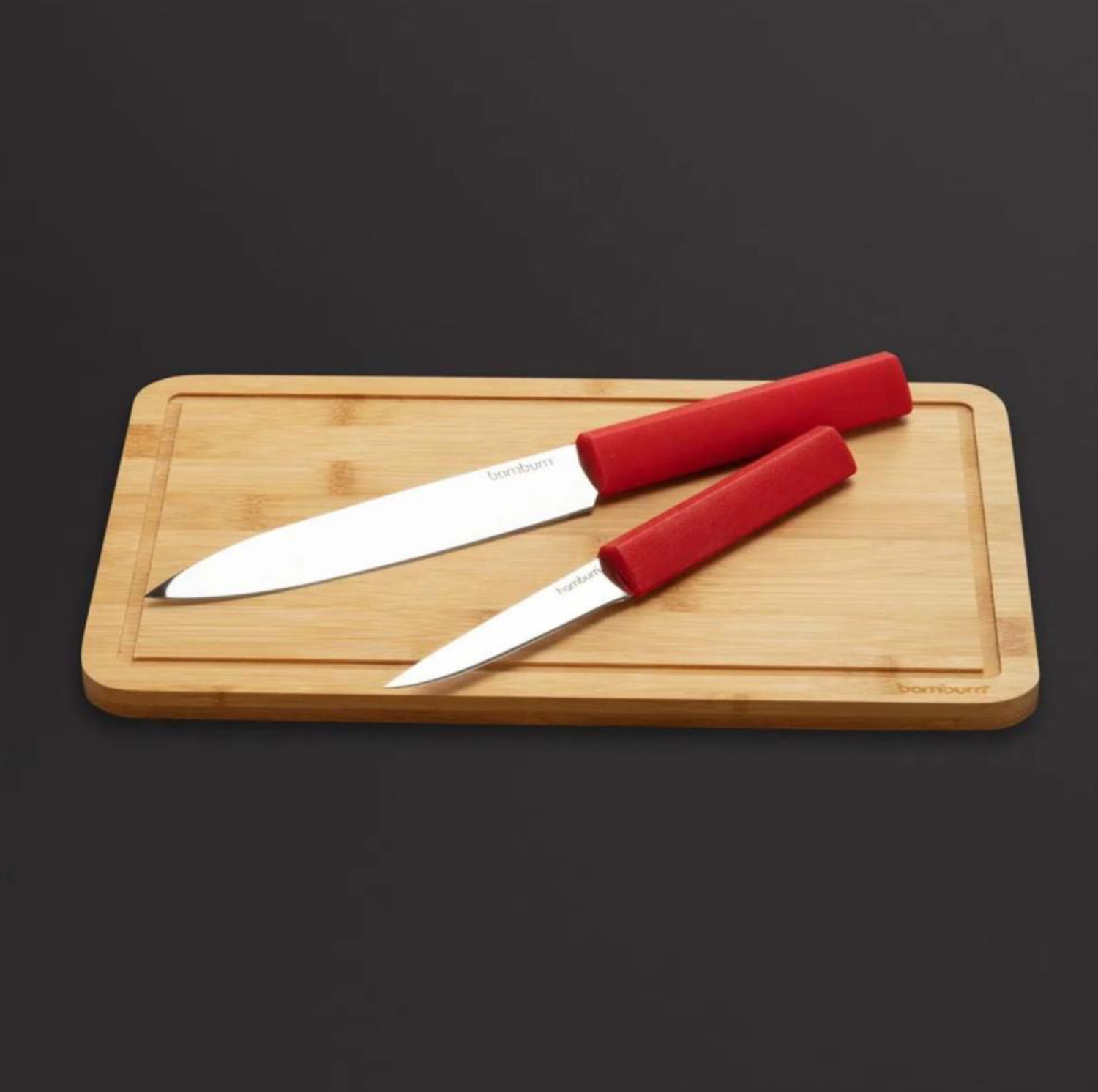 Bambum Mastercut - 3 Pcs. Knife Set With Cutting Board