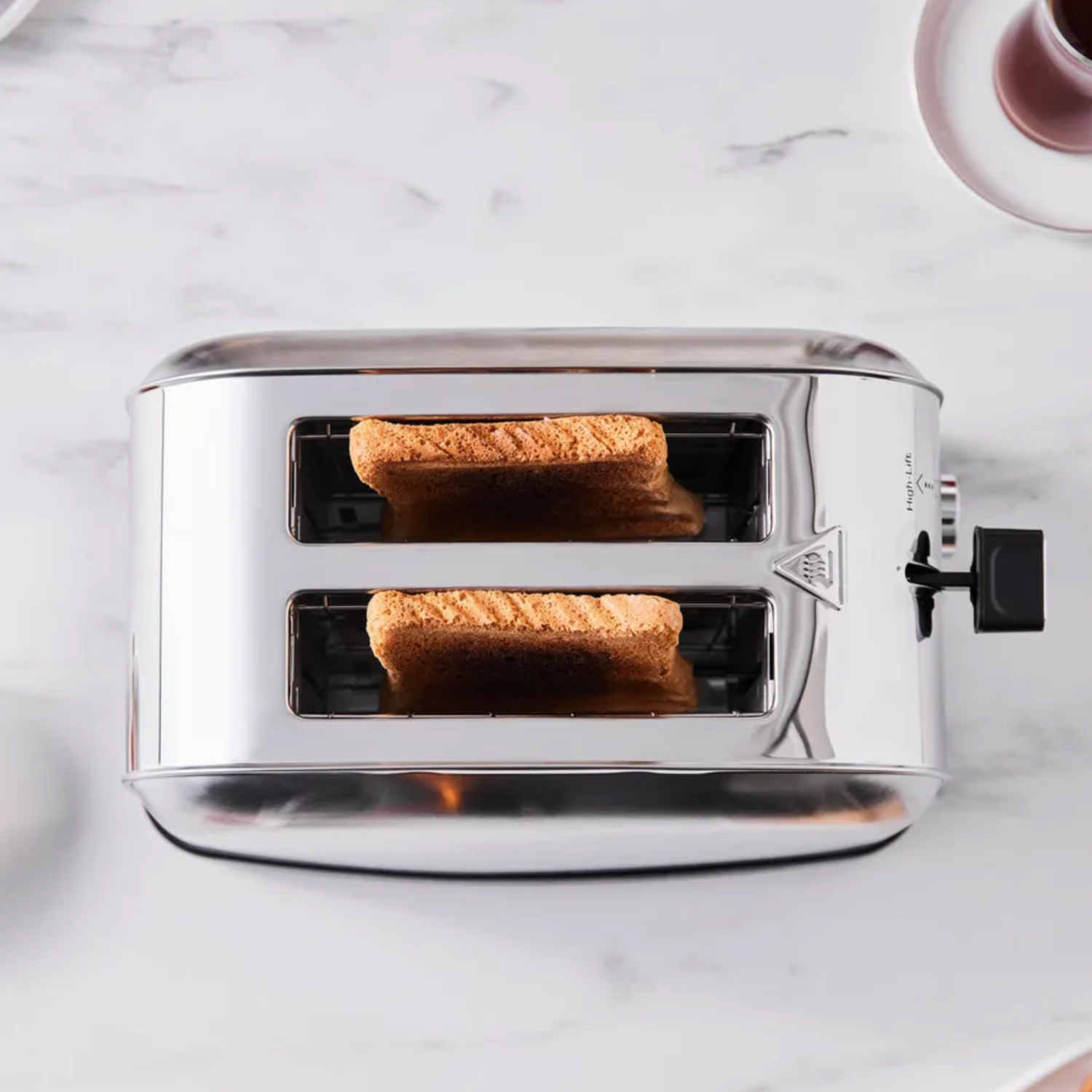 Karaca Inox Bread Toaster with Led Time Display