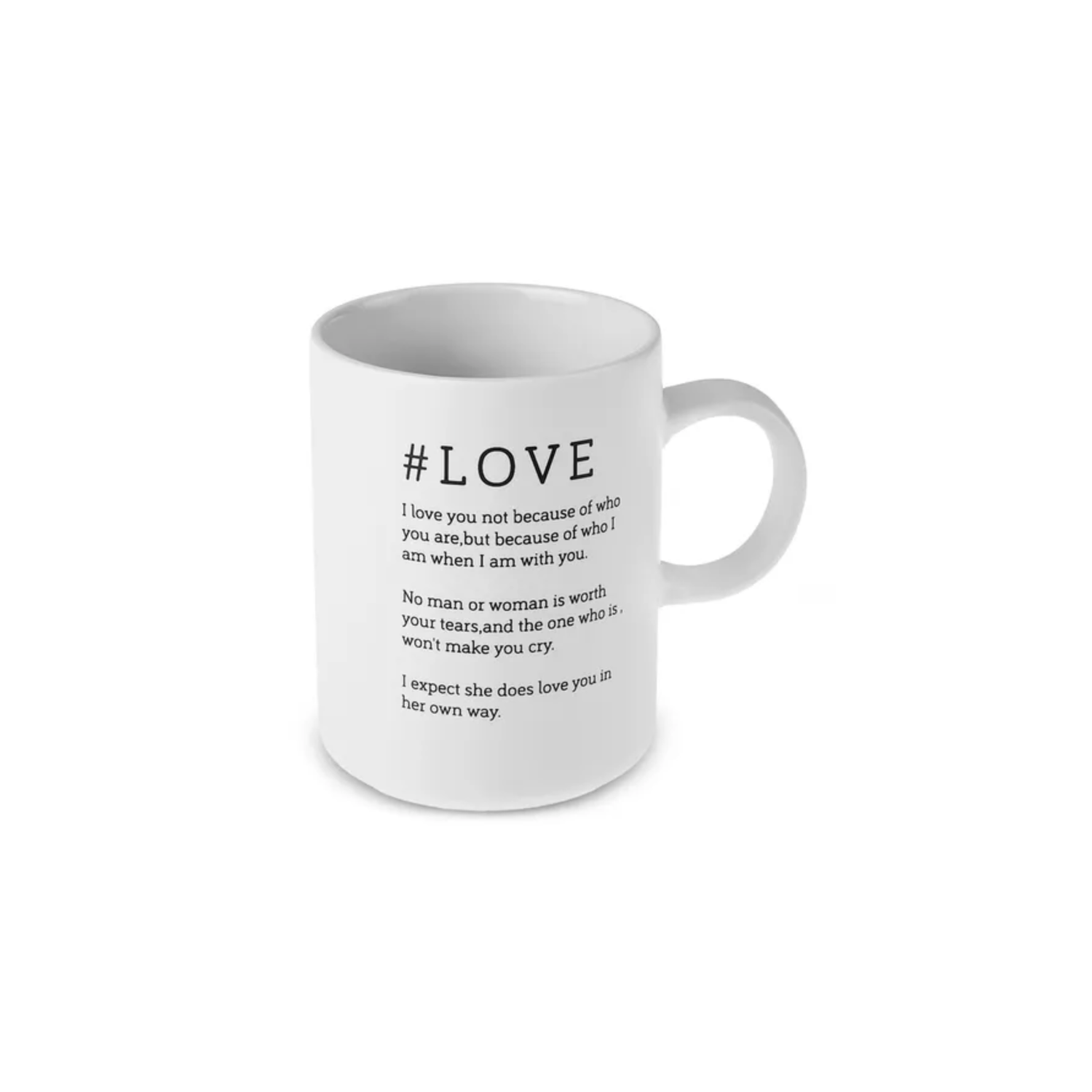 Karaca Tomris Love Mug, 370 ml