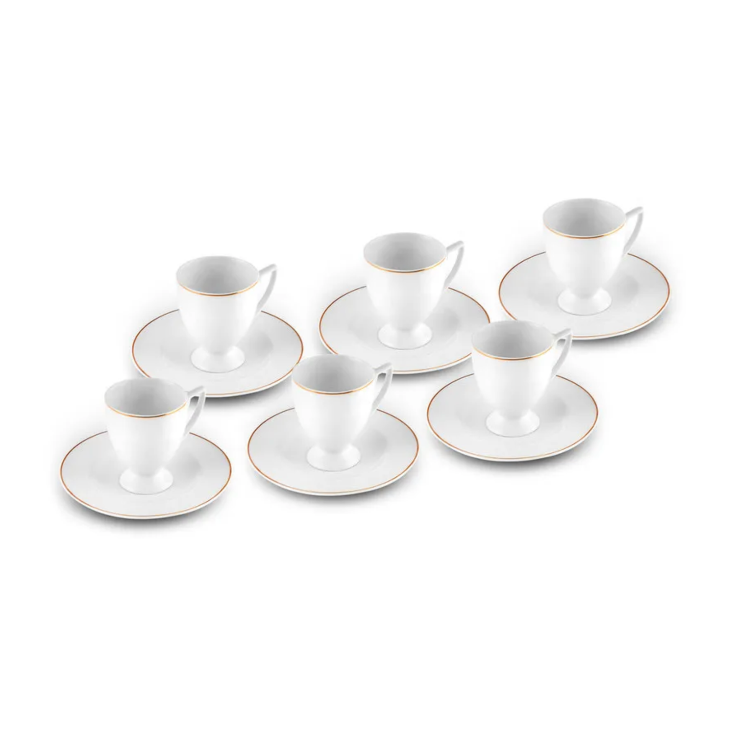 Karaca Boyoz Coffee Cup Set, 6 Person, 85 ml