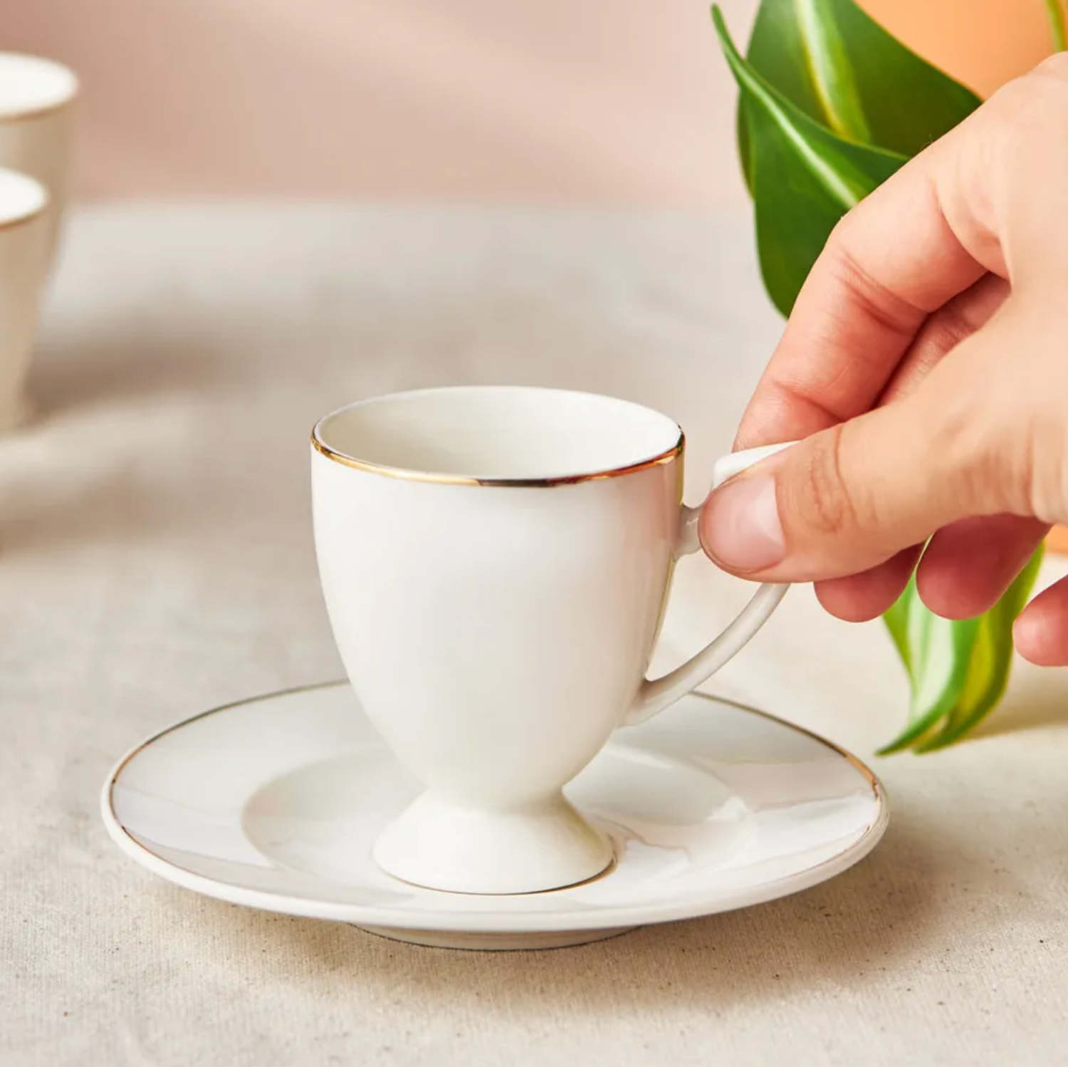 Karaca Boyoz Coffee Cup Set, 6 Person, 85 ml