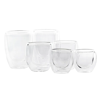 Karaca Double Wall Borosilicate Glass Cup Set Of 6
