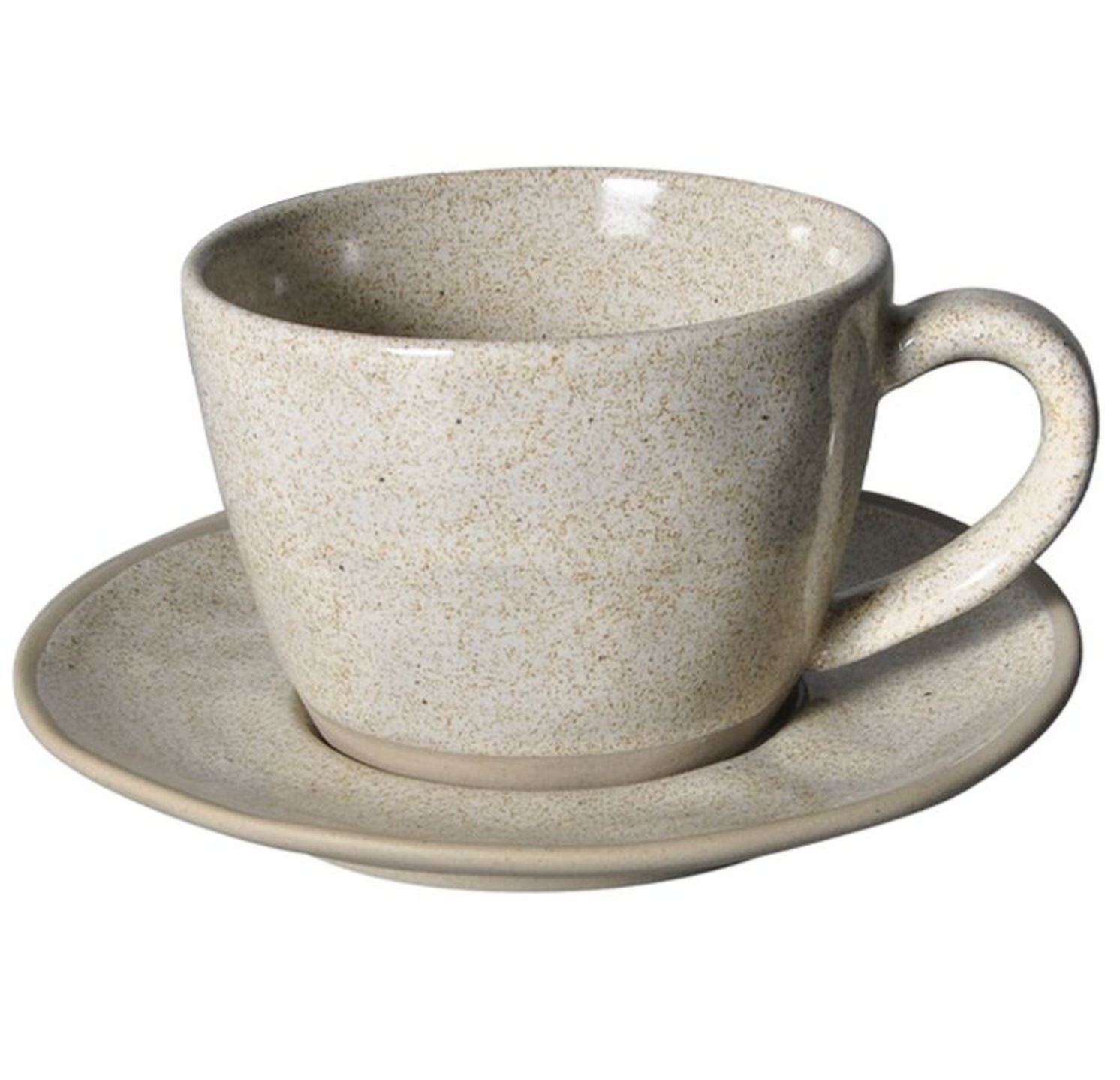 Bricard Porcelain Albi coffee set | Light gray 12-Piece