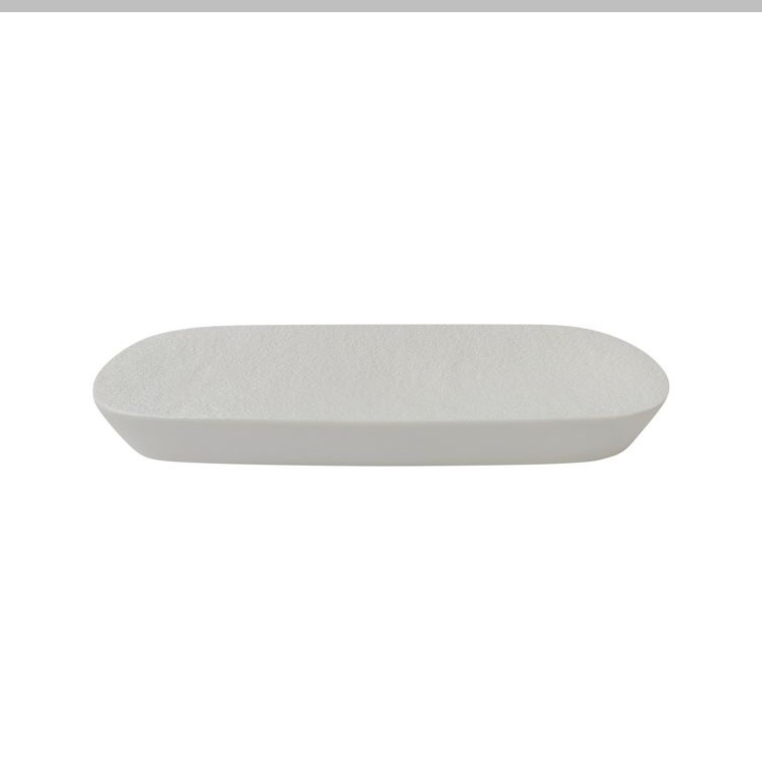 BRICARD SERY SCHAAL| 37,8X11,9X4,3 CM MAT WIT 1-DELIG