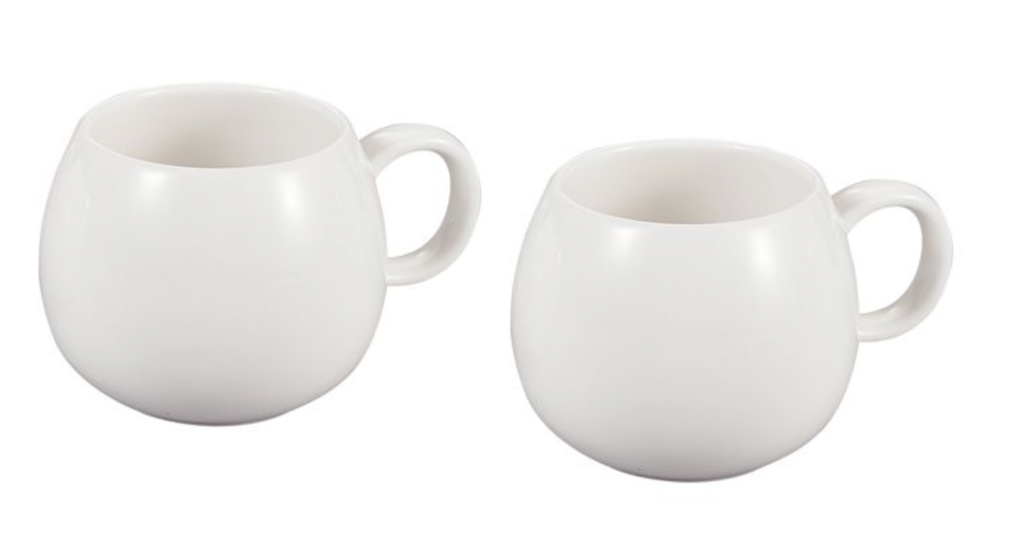 Bricard Porcelain Bondy Mug Set | 2- parts