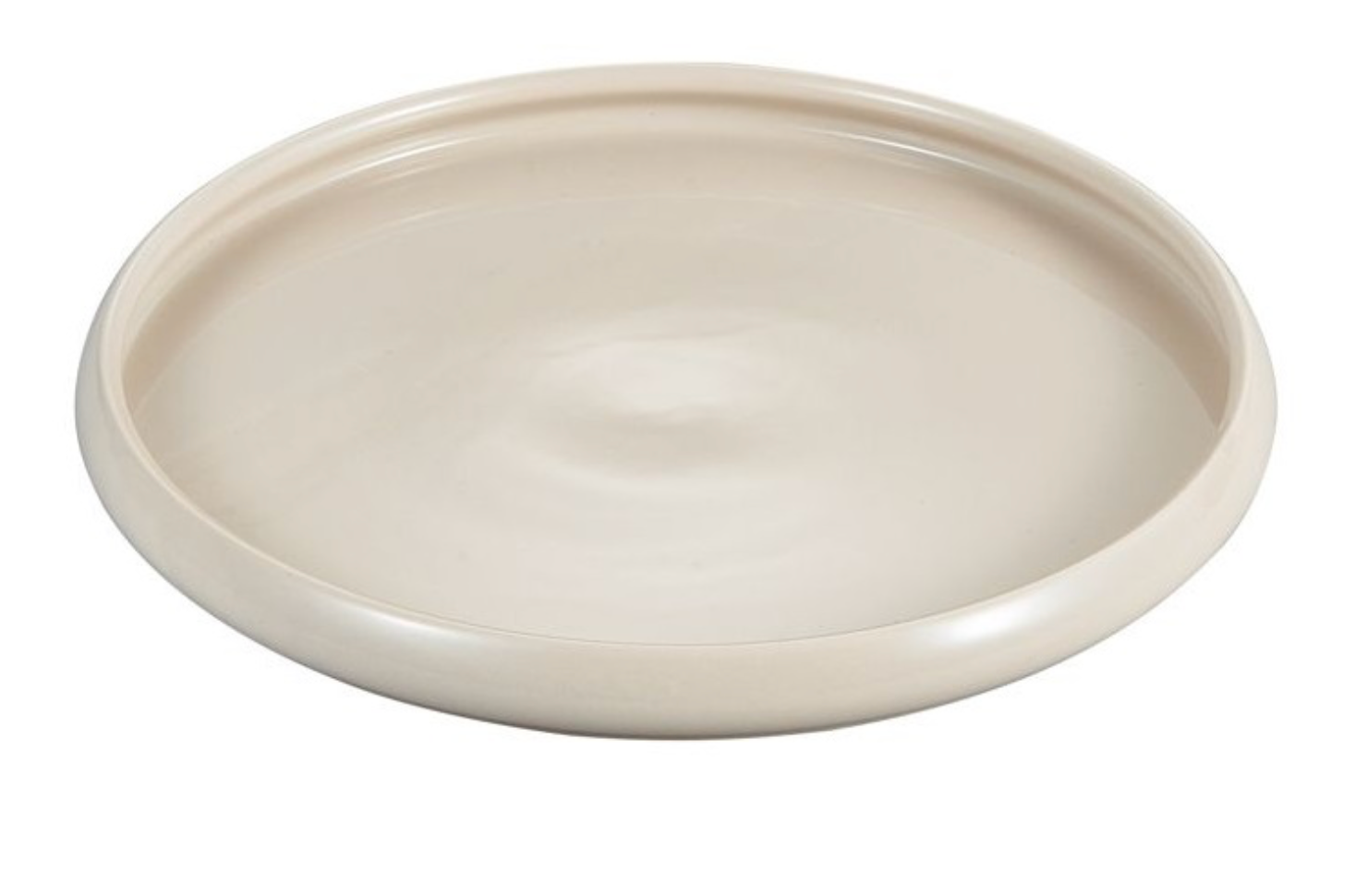 Bricard Bondy serving plate Ø 26,8×2,5 cm - beige