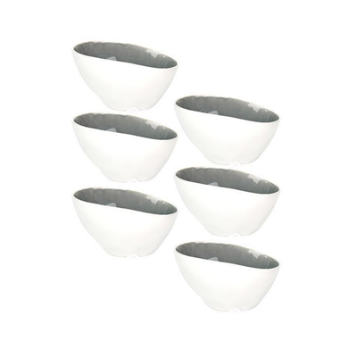 BRICARD TARBES SCHAALTJESSET 6-DELIG GRIJS