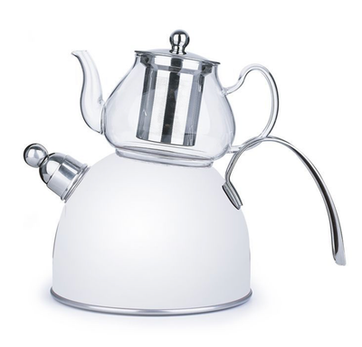 Ferevo Djena Teapot set 0.8/2.5 L WHITE