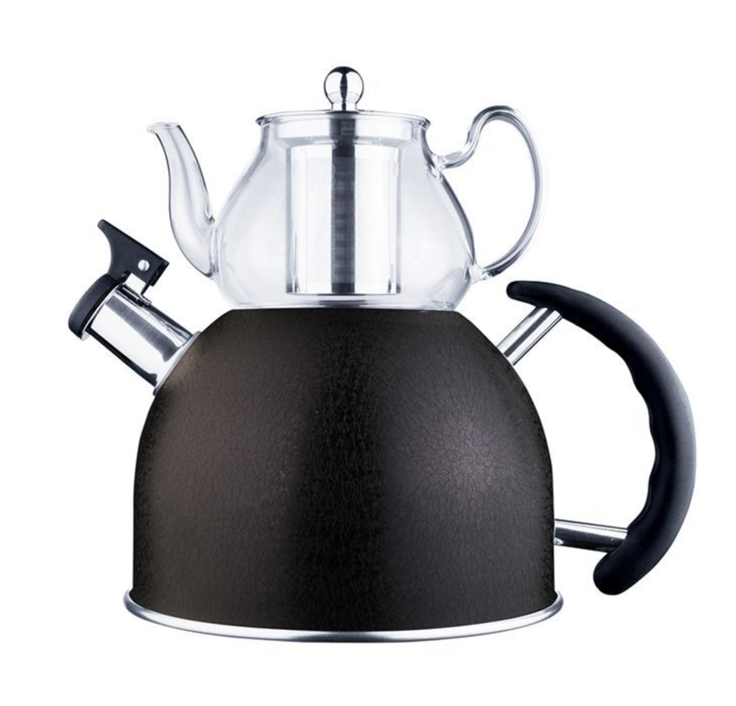 Ferevo Gaya teapot set 0.8/2.5 L BLACK