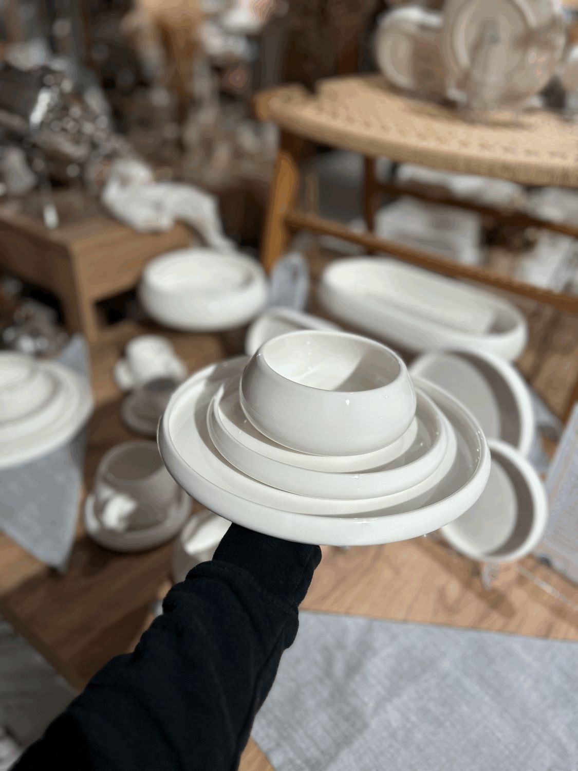 Bricard Bondy 18-piece dinnerware set for 6 people | no.2 | White