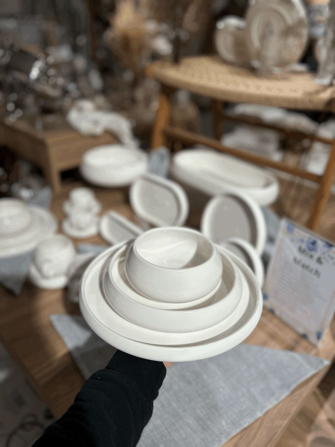 Bricard Bondy 18-piece dinnerware set for 6 people | no.1 | White