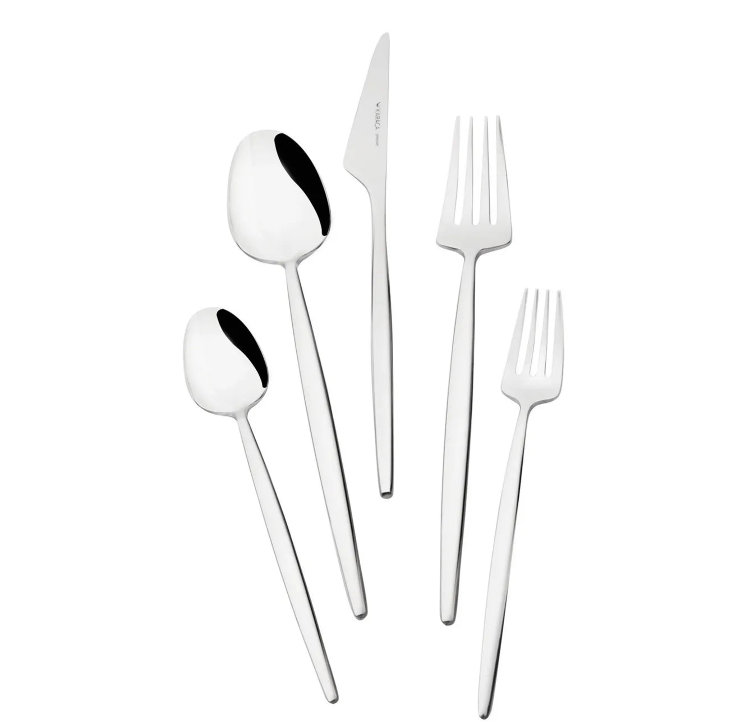 Karaca Moongate 316+ 84-Piece Premium Cutlery Set for 12 - Boxed