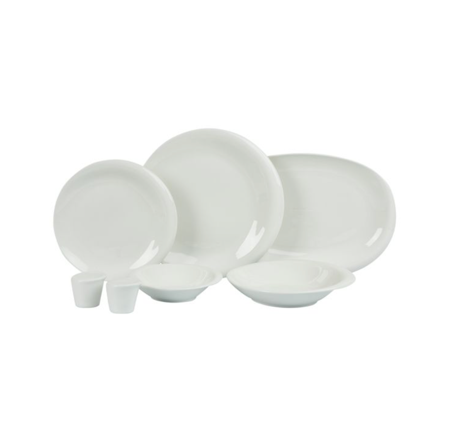 Bricard Clichy dinnerware set 27-piece | WHITE