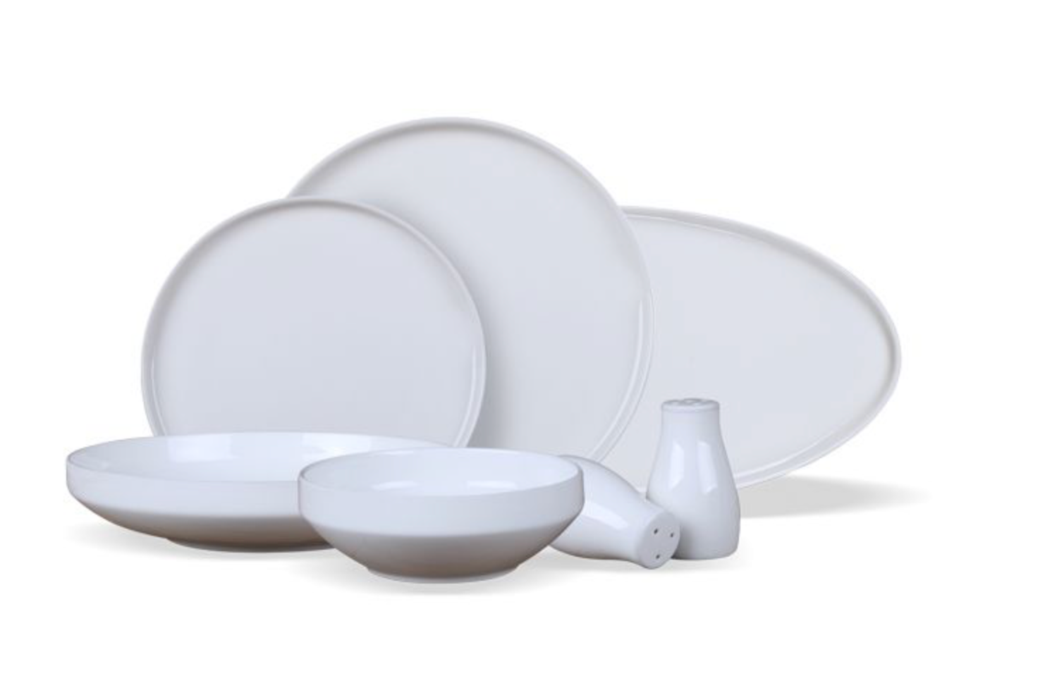 Bricard Lunel dinnerware set for 6-person | white | 27-piece